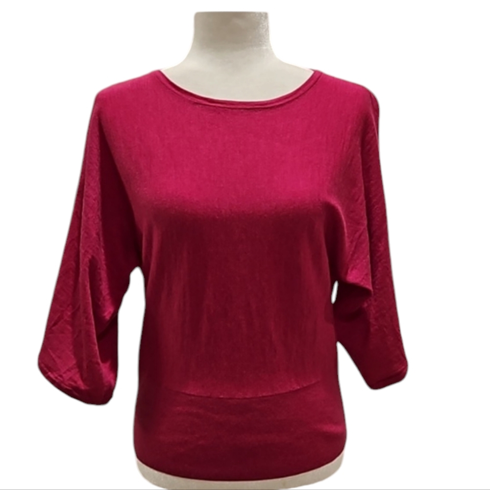 Talbots Petites Pure Merino Wool Pink Sweater, size small